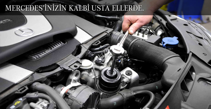 Mercedes özel servisi motor mekanik bakım tamir hizmetleri
