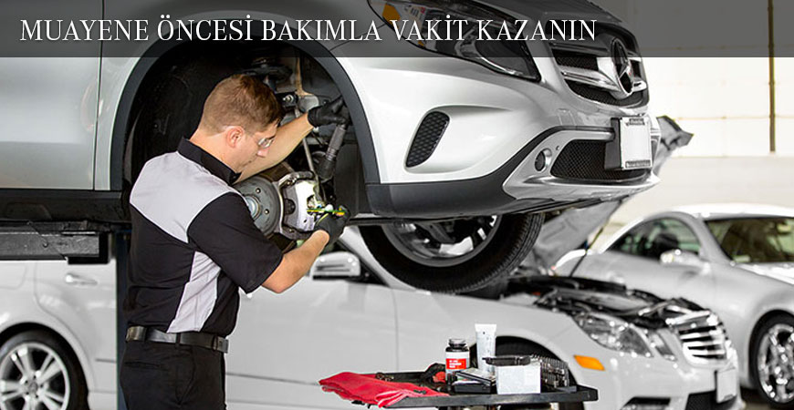Mercedes özel servisi tüv zorunlu araç muayenesi bakım tamir hizmetleri