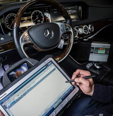 Bilgisayarlı arıza tespiti mercedes araba tamir bakım servisi